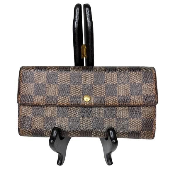 Louis Vuitton Handbags - Louis Vuitton Damier Ebene Portefeuille Sarah Wallet Authentic Made In Spain